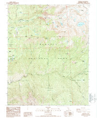Lodgepole 1988 topographic map thumbnail