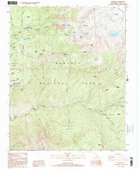 Lodgepole 1993 topographic map thumbnail