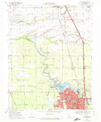 Lodi North 1968 topographic map thumbnail