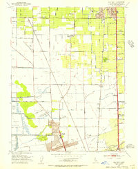 Lodi South 1953 topographic map thumbnail