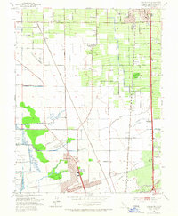Lodi South 1953 topographic map thumbnail