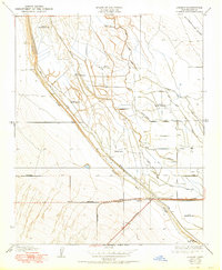 Lokern 1950 topographic map thumbnail