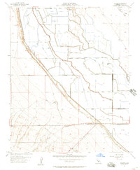 Lokern 1954 topographic map thumbnail