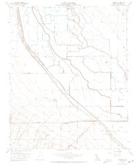 Lokern 1954 topographic map thumbnail