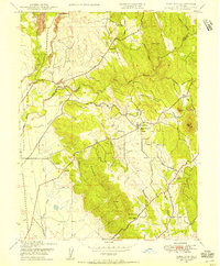 Loma Rica 1947 topographic map thumbnail