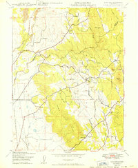 Loma Rica 1949 topographic map thumbnail