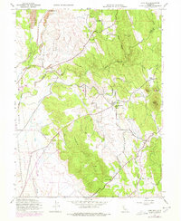 Loma Rica 1947 topographic map thumbnail