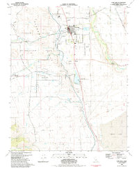 Lone Pine 1982 topographic map thumbnail