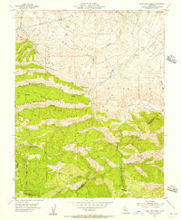 Lone Tree Creek 1955 topographic map thumbnail