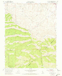 Lone Tree Creek 1955 topographic map thumbnail