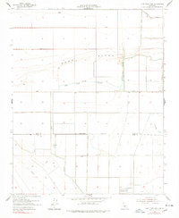 Lone Tree Well 1954 topographic map thumbnail