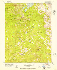 Loon Lake 1952 topographic map thumbnail