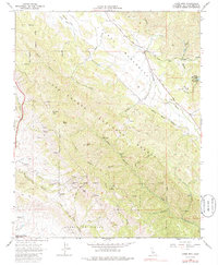 Lopez Mountain 1965 topographic map thumbnail