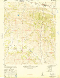 Los Alamos 1948 topographic map thumbnail