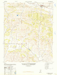 Los Alamos 1948 topographic map thumbnail