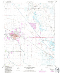 Los Banos 1960 topographic map thumbnail
