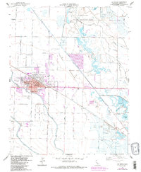 Los Banos 1960 topographic map thumbnail