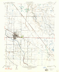 Los Banos 1947 topographic map thumbnail