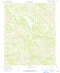 Los Machos Hills 1967 topographic map thumbnail