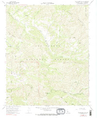 Los Machos Hills 1967 topographic map thumbnail