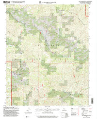 Los Machos Hills 1995 topographic map thumbnail