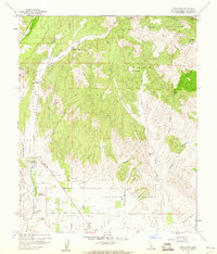 Los Olivos 1959 topographic map thumbnail