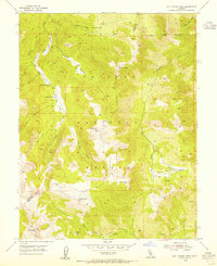 Lost Cannon Peak 1954 topographic map thumbnail