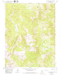 Lost Cannon Peak 1954 topographic map thumbnail