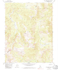 Lost Cannon Peak 1954 topographic map thumbnail