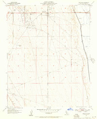 Lost Hills 1953 topographic map thumbnail