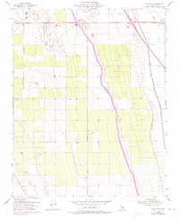 Lost Hills 1953 topographic map thumbnail