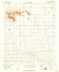 Lovejoy Buttes 1957 topographic map thumbnail