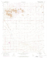 Lovejoy Buttes 1957 topographic map thumbnail