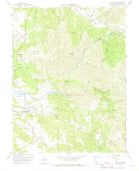 Lower Lake 1958 topographic map thumbnail