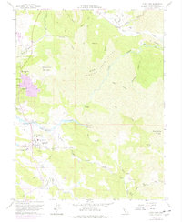 Lower Lake 1958 topographic map thumbnail