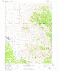 Loyalton 1981 topographic map thumbnail