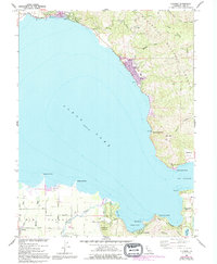 Lucerne 1958 topographic map preview