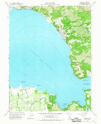 Lucerne 1958 topographic map thumbnail