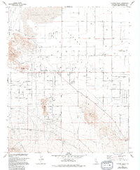 Lucerne Valley 1971 topographic map thumbnail