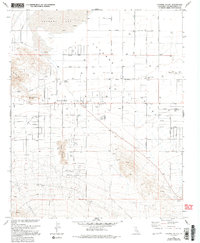 Lucerne Valley 1971 topographic map thumbnail