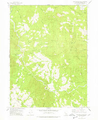 Mad River Buttes 1977 topographic map thumbnail