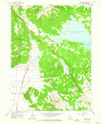 Madeline 1962 topographic map thumbnail