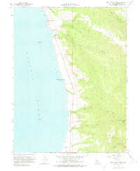 Mallo Pass Creek 1960 topographic map thumbnail