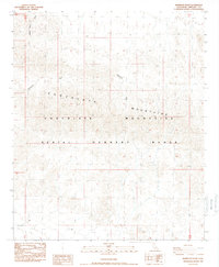 Mammoth Wash 1988 topographic map thumbnail