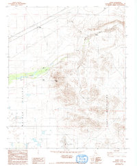 Manix 1982 topographic map thumbnail
