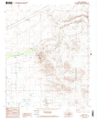 Manix 1982 topographic map thumbnail
