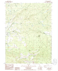 Manton 1985 topographic map preview