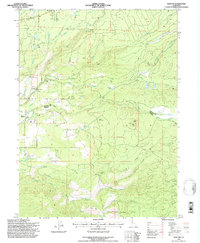 Manton 1995 topographic map thumbnail