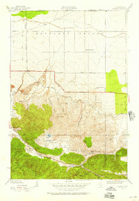 Manzana 1950 topographic map thumbnail