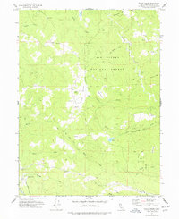Maple Creek 1977 topographic map thumbnail
